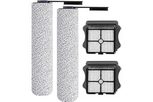 S YTALAND Ytaland Floor ONE S5 - Rullo di ricambio per aspirapolvere Floor One S5 / S5 Pro / S5 Pro 2 / S5 Smart Cordless Wet Dry Aspirapolvere, rulli spazzola e filtri HEPA per aspirapolvere