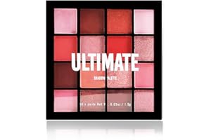 Boobeen Bunte Lidschattenpalette Makeup-16 Farben, matter und glitzernder Lidschatten, leuchtende Lidschattenpaletten, mischbar, einfach, um dramatische Glamour Looks zu kreieren
