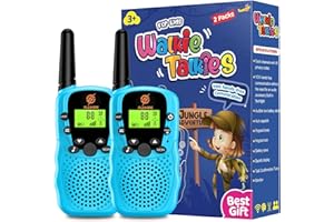 Tesoyzii Spielzeug ab 3 4 5 6 7 8 Jahre Jungen, Walky Talky Kinder Spielzeug Jungen 3-12 Jahre Geschenk Junge 3-12 Jahre Funkgerät Kinder Spielzeug 3-12 Jahre Junge Geschenke für Jungs 3-12 Jahre