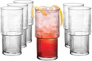 Glasmark KROSNO 1992 Bicchieri Cocktail Set Di 6 Bicchieri Resistenti In Vetro Trasparente Moderni Lavabile In Lavastoviglie 400 ml