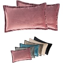Cuscino quadrato in velluto di cotone (40x40 cm) Enid