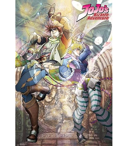 Bizarre Adventure Part 3 JoJo B2 Poster Hirohiko Araki JoJo