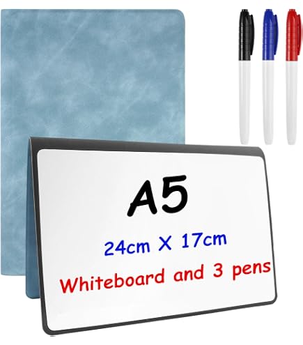 Tableau Blanc Effaçable A5 Pliable - 33,8x24 Cm, 2 Chiffons, Portable Pour Bureau, école, Maison Tableau Pliable Portable Tableau Blanc Effaçable A5 Pliable - 33,8x24 Cm, 2 Chiffons, Portable Pour Bureau, école, Maison Tableau Pliable Portable