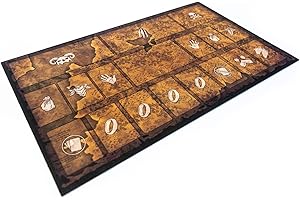 PLAYMATS Władca pierścieni: Die Reisen in Mittelerde - tablica gracza 10"x17" / 25,5x43 cm - gumowa mata do gry planszowej