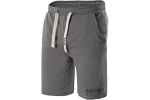 Mount Swiss Herren Shorts bis 8XL 100% Baumwolle große Größen Kurze Freizeithose Sporthose Sommerhose elastischer Bund Taschen atmungsaktiv bequem weich viele Farben