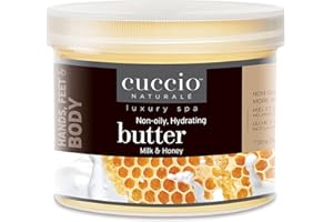 CUCCIO NATURALE Cuccio - Luxury Spa Burro idratante non oleoso - Latte e miele - per Unisex - Burro per il corpo - 737,1 g