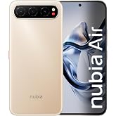 ZTE Nubia Air, Smartphone Libre, 5G, Pantalla AMOLED FHD+ 120Hz, 8(+12) GB RAM, 256GB ROM, Ultra Fino 6.7mm, Sumergible IP69,