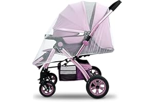 CUIDONGSHENG Mosquitera para Cochecitos,Universal Mosquitera Carrito Bebé,Mosquitera Carrito Bebe Universal,Resistente a Desgarros,Mosquitera Bebé Silla de Paseo y Cuna de Viaje,para Silla de Paseo