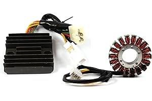KONERSTONE Engine Stator Coil and Voltage Regulator Rectifier for HONDA VFR800 2002-2009 Motorcycle Replacement Accessories VFR 800 2003 2004 2005 2006 2007 2008