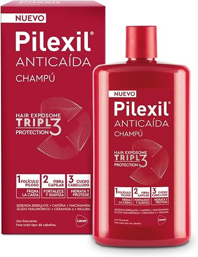 Peinados para el día a día: Fáciles, casuales y rápidos PILEXIL - Champú Anticaída Triple Protection 450 ml - Frena la Caída del Cabello, Fortalece y Suaviza la Fibra Capilar e Hidr