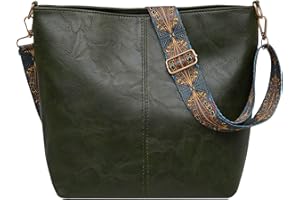 Namenand Borsa a Tracolla da Donna, Borsello a Mano PU Pelle Messenger Crossbody Bag, Borsa Tracolla Grande con Cinghie Regolabili Staccabili per Shopping Lavoro Viaggio Festa