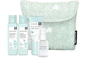 SUAVINEX Neceser Tela Viaje Azul Lote 5 Pz