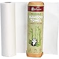 Vinsani® Reusable Bamboo Towels – 20 Sheets of Super Strong Ultra Absorbent & Eco-Friendly Towels - Zero Plastic Packaging