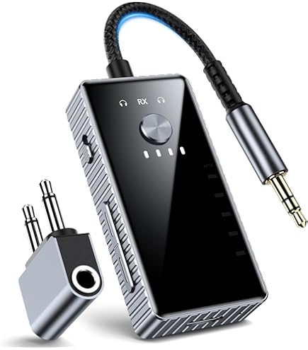 Ricevore Del Trasmettore Bluetooth 2 In 1: 2024 Adattatore Audio Wireless Auto, TV, PC, Cuffie 3,5 Mm AUX, Dongle USB Da 3,67 € | DHgate - Foto 4