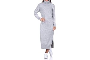 ONLY Onlbrandie L/S Roll Neck Dress Knt Noos Vestido para Mujer