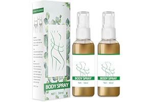 LUCKKY 2PCS Anti-Cellulite Body Shaper Spray,Schlankheitsspray Fettabbauspray,Cellulite spray,Gewichtsverlust Fast Fatburner Schlankheitsspray,Hautstraffungsspray,Abnehmen-Spray zum Abnehmen des Körpers (A)