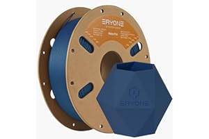 ERYONE Filamento per stampa 3D PLA effetto opaco, 1.75mm Tolleranza ±0.03, 1kg per rotolo, Blu navy
