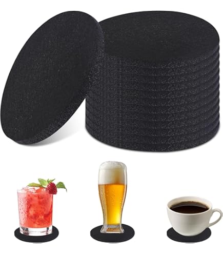YUNJUER Set van siliconen placemats en wasbare onderzetters, hittebestendig, 230 graden Celsius, antislip, afwasbaar, waterdichte tafelmatten voor eettafel, restaurant, binnenkeuken, buiten, 12 stuks