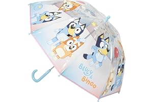 CERDÁ LIFE'S LITTLE MOMENTS Parapluie Bluey pour Enfants avec Design coloré et Joyeux – Parapluie Enfant résistant au Vent avec Ouverture Manuelle sécurisée et poignée Ergonomique