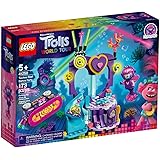 LEGO Trolls World Tour Festa Techno alla Barriera Corallina, Playset con la Sirena e la Piovra, 41250