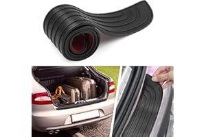 DELISOULS Dichtungsband Selbstklebend, Haustür Türrahmen Dichtung Flexibel, Stoßstangenschutz aus Gummi, Wasserdicht Dichtungsgummi für Die Hinteren Der Meisten Autos, SUV