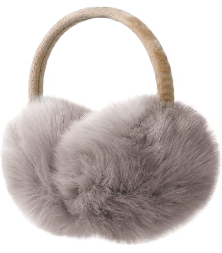 Ohrenwärmer Kinder Rentier-Ohrenschützer – Plüschige Earmuffs Mit Geweih (Weihnachtsstyle) Ohrenschutz Winter