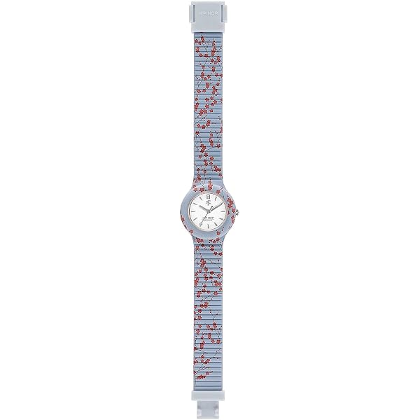 Orologio Donna Hip Hop Spring Fever – Cinturino Silicone Intercambiabile, Multicolor Fiori Wild, 32 Mm, Resistente All’acqua