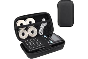 SUPVAN E11 Skyddsväska I Nylon, Vattentät, Stötsäker, Repfri. Passar E11 Etikettskrivare, Tejpar, Hårddisk, Powerbank, Mobil