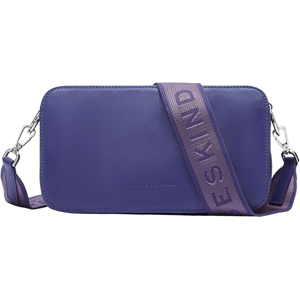 LIEBESKIND Berlin Clarice Crossbody Tas - Natuurlijk Schapenhuid - Stijlvol En Praktisch