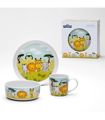 Set De Vaisselle Enfant Seltmann Weiden 'Abeilles Affairées' - Porcelaine Multicolore