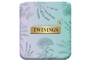 Twinings Premium Pocket Tea Tin - 4 Envelopes | Perfect Stocking Filler, Secret Santa & Travel Size Gift Tin | Premium Tea Selection Under £10