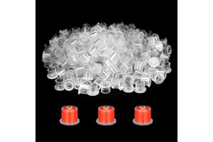 ATOMUS Tattoo Ink Cups With Base 300Pcs Pigment Cups Small Ink Container for Tattoo Kit Tattoo Supplies (Small_300pcs)