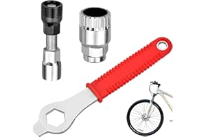 ETELIAR Attrezzi per Bicicletta, Estrattore Pedivella Bici e Estrattore Movimento Centrale Bici con Chiave Inglese da 16mm, per Rimuovere la Pedivella della Bicicletta