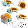MASPHY Kit de Crochet pour Débutants, Kits Complet de Crochet pour