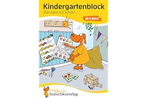 Kindergartenblock - Das kann ich schon! ab 4 Jahre, A5-Block