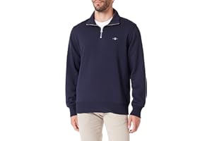 GANT Mens Half Zip Sweatshirt