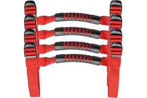 BENTOLIN Set de 4 Roll Bar asas 4 WD Off Road accesorios para Jeep Wrangler JK TJ CJ