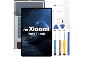 ARSSLY LCD Display pour Xiaomi Pad 5 Écran LCD pour Xiaomi Pad 5 11 Pouces Écran de Rechange Ecran Replacement Touchscreen Digitizer Assemblée avec Réparation, Noir
