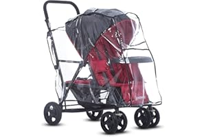 Joovy Caboose Pushchair Rain Cover, Transparent