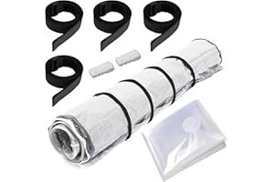 AOBOPLE Sacchetto Sottovuoto per Materasso 220x100cm, Sacco Sottovuoto Riutilizzabile per Materasso Singolo con 4 Cinghie Autoadesive Ideale per Materassi Pieghevoli in Lattice e Grandi Peluche