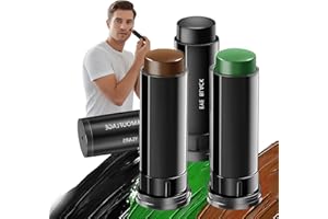 HOUSN 3 Pezzi Pintura facial militar,Maquillaje camuflaje facial,Crema Mascheramento Militare Non Tossica per Viso e Corpo,Penna Trucco,Colori per Bodypainting,Halloween,Feste,Cosplay (Nero,Marrone,Verde)