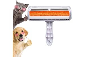 katmerio Tierhaarentferner,Fusselrolle für Hunde & Katzen entwickelt für effektive Reinigung von Sofa und Teppich Wiederverwendbarer Katzenhaarentferner Fusselrolle Tierhaare