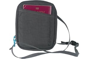 Lifeventure RFID Travel Neck Pouch BORSELLO Con TRACOLLA PORTADOCUMENTI