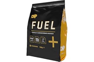 CNP Professional Fuel, Complex Carbohydrate Powder with CH20, 50g Carbs, Easy Digestion, 1.8kg, 36 Servings, Unflavoured (Pouch)
