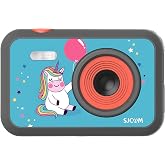 SJCAM FunCam &Ccedil;ocuklar i&ccedil;in Fotoğraf Makinesi ve Kamera 1080p 12MP 2'' HD Ekran &Ccedil;er&ccedil;eveler ve Komik Filtreler Snake ve Tetris 
