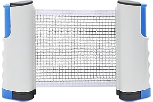 Druuzyl Filet de Ping-Pong Filet de Ping Pong Rétractable, Filet de Rechange Réglable Filet de Ping Pong Portable pour Jouer Partout Filet de Tennis de Table Extensible pour Toutes Les Tables