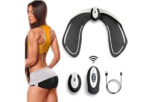 WARDBES Electroestimulador muscular glúteos, electroestimulador electrónico natica trainer,glúteos entrenador con USB recargable, glúteos entrenador inteligentes para la cadera mujer Intelligent HipTrainer