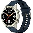 Noise Twist Pro Smartwatch with 1.4" HD Display, Bluetooth Calling, Functional Crown, Metallic Build, Productivity Suite, 24/7 Heart Rate and 120 Sports Modes- (Classic Blue)