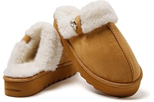 JOMIX Zimowe zamknięte kapcie damskie ciepłe futrzane kapcie domowe wygodne buty zimowe MD1008