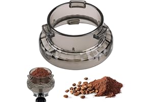 GCNWW 54mm Dosing Funnel for Sage Coffee Machines, Espresso Dosing Ring, Food Grade Coffee Accessory for Barista, Leak-Proof, Prevents Coffee Grounds Spill, Durable, Easy to Clean